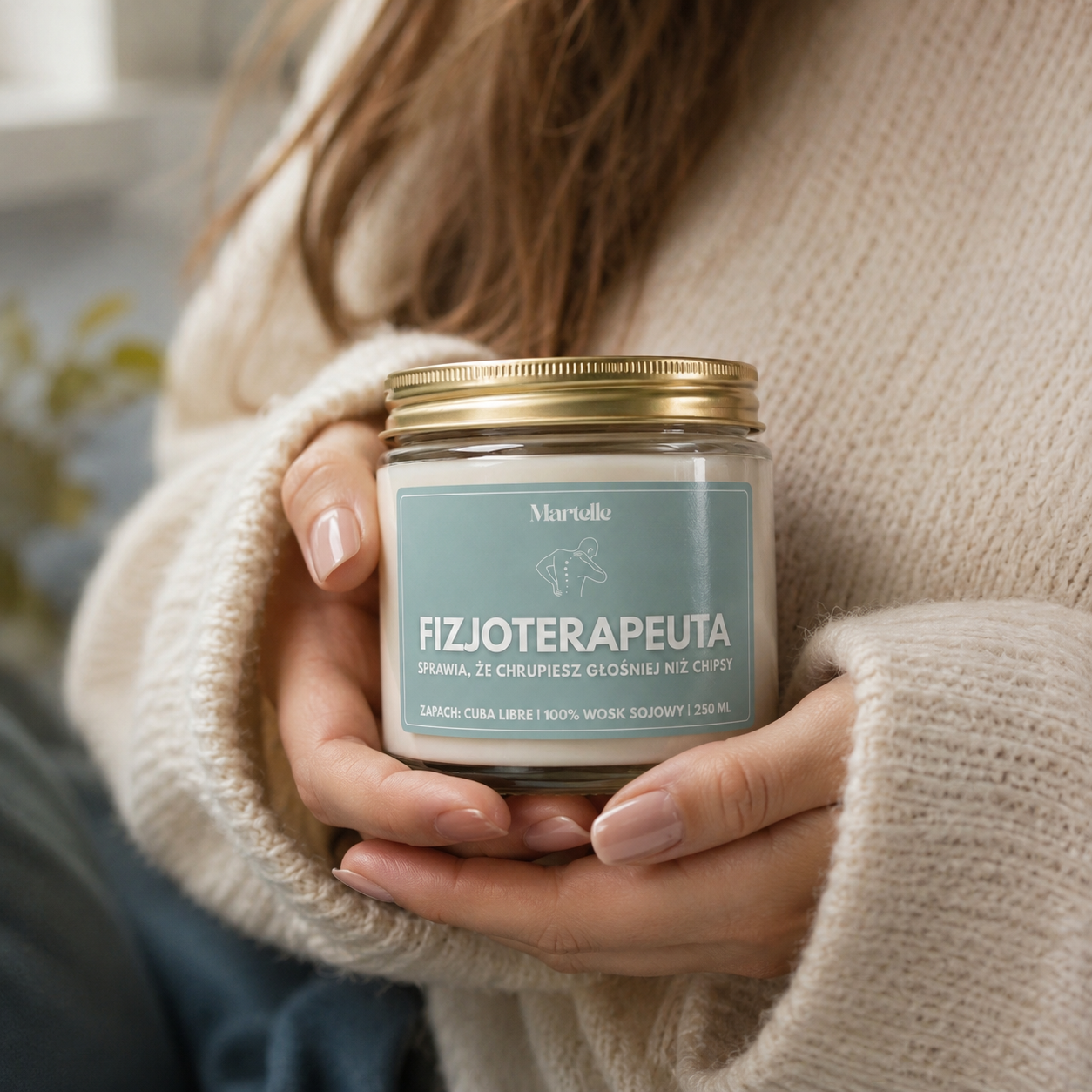 Fizjoterapeuta - świeca sojowa (250 ml)