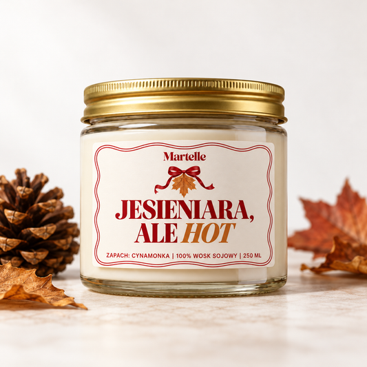 Jesieniara, ale hot – świeca sojowa (250 ml)