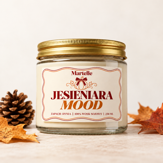 Jesieniara mood – świeca sojowa (250 ml)