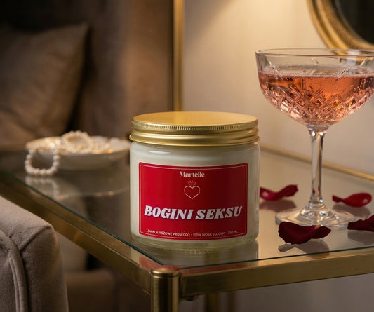 Bogini seksu - świeca sojowa (250 ml)