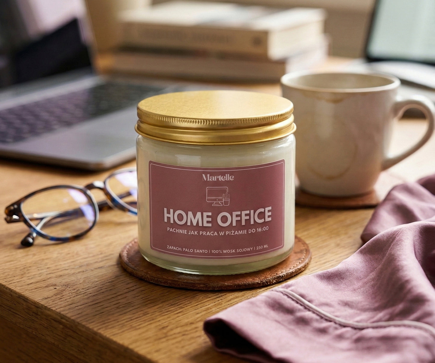 Home office - świeca sojowa (250 ml)