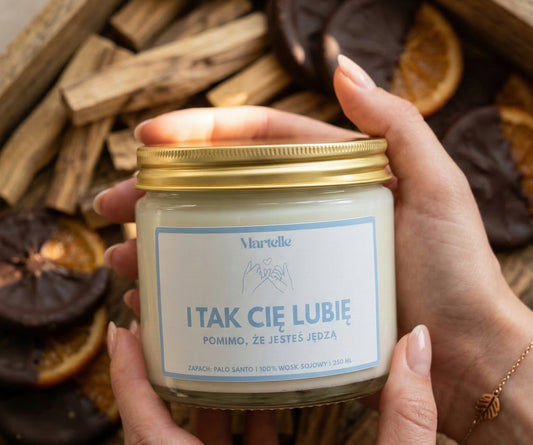 I tak cię lubię - świeca sojowa (250 ml)