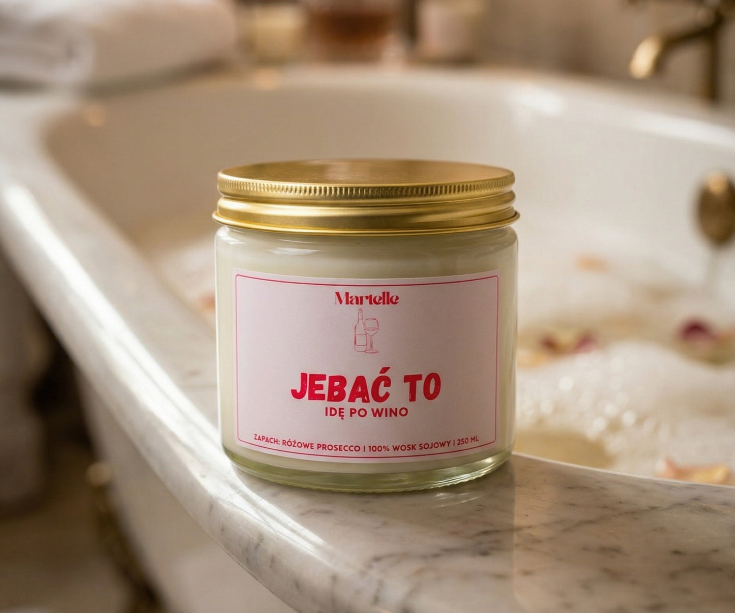 Jeb*ć to - świeca sojowa (250 ml)