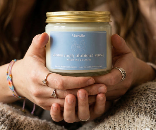 Jesteś moją ulubioną suczą - świeca sojowa (250 ml)