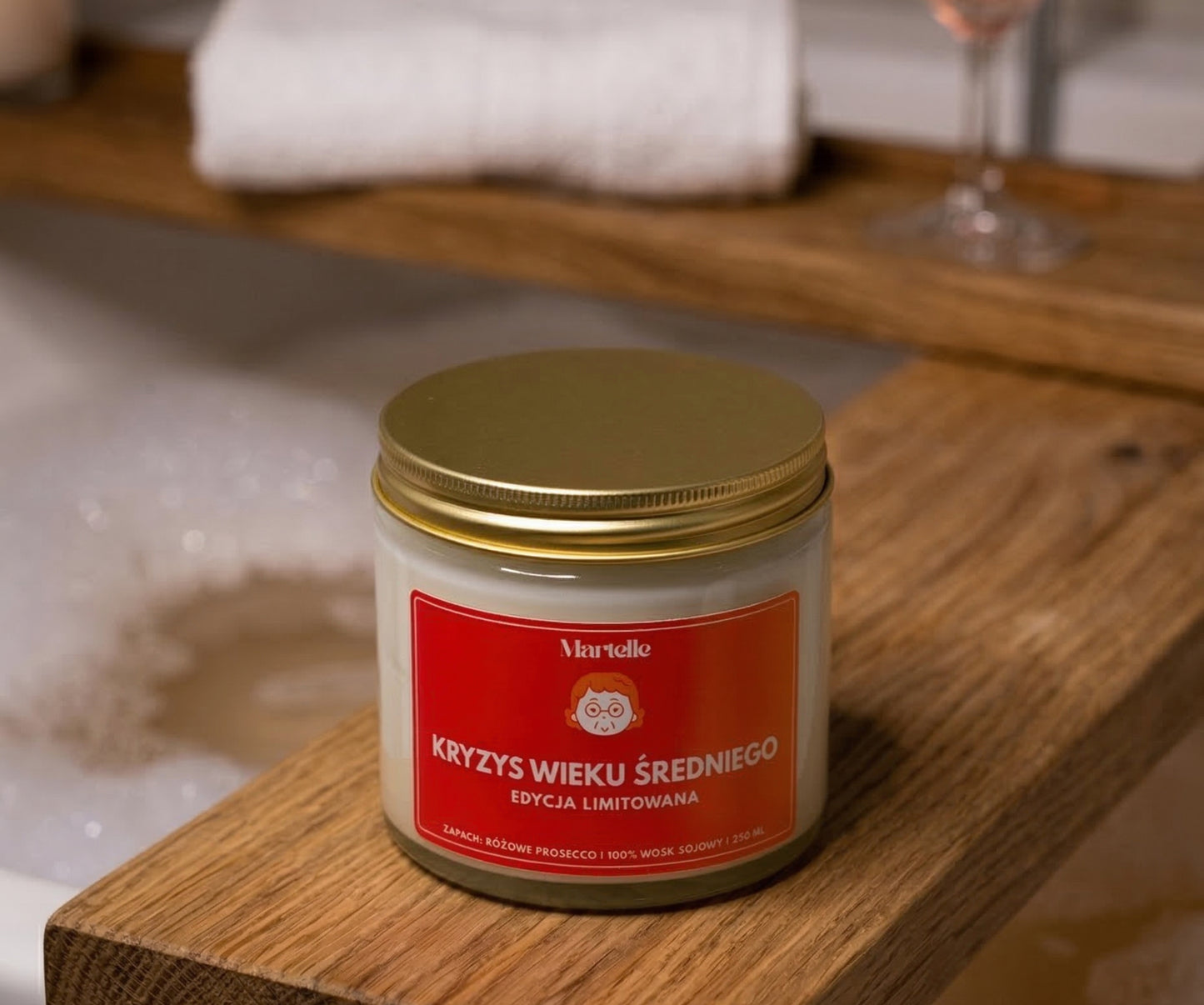 Kryzys wieku średniego - świeca sojowa (250 ml)