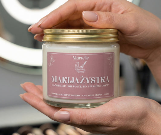 Makijażystka - świeca sojowa (250 ml)