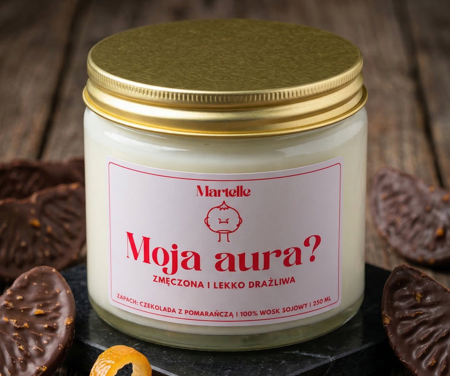 Moja aura? - świeca sojowa (250 ml)