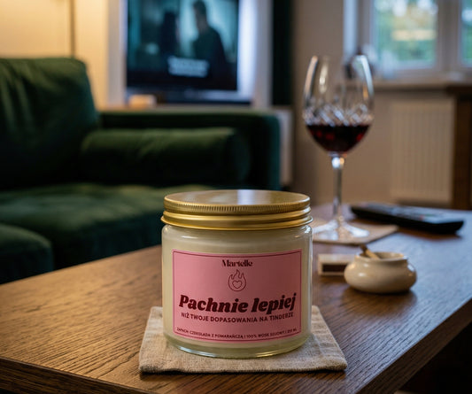 Pachnie lepiej - świeca sojowa (250 ml)