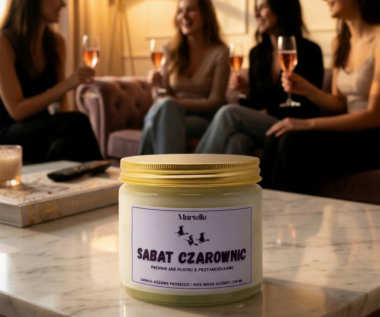 Sabat czarownic - świeca sojowa (250 ml)