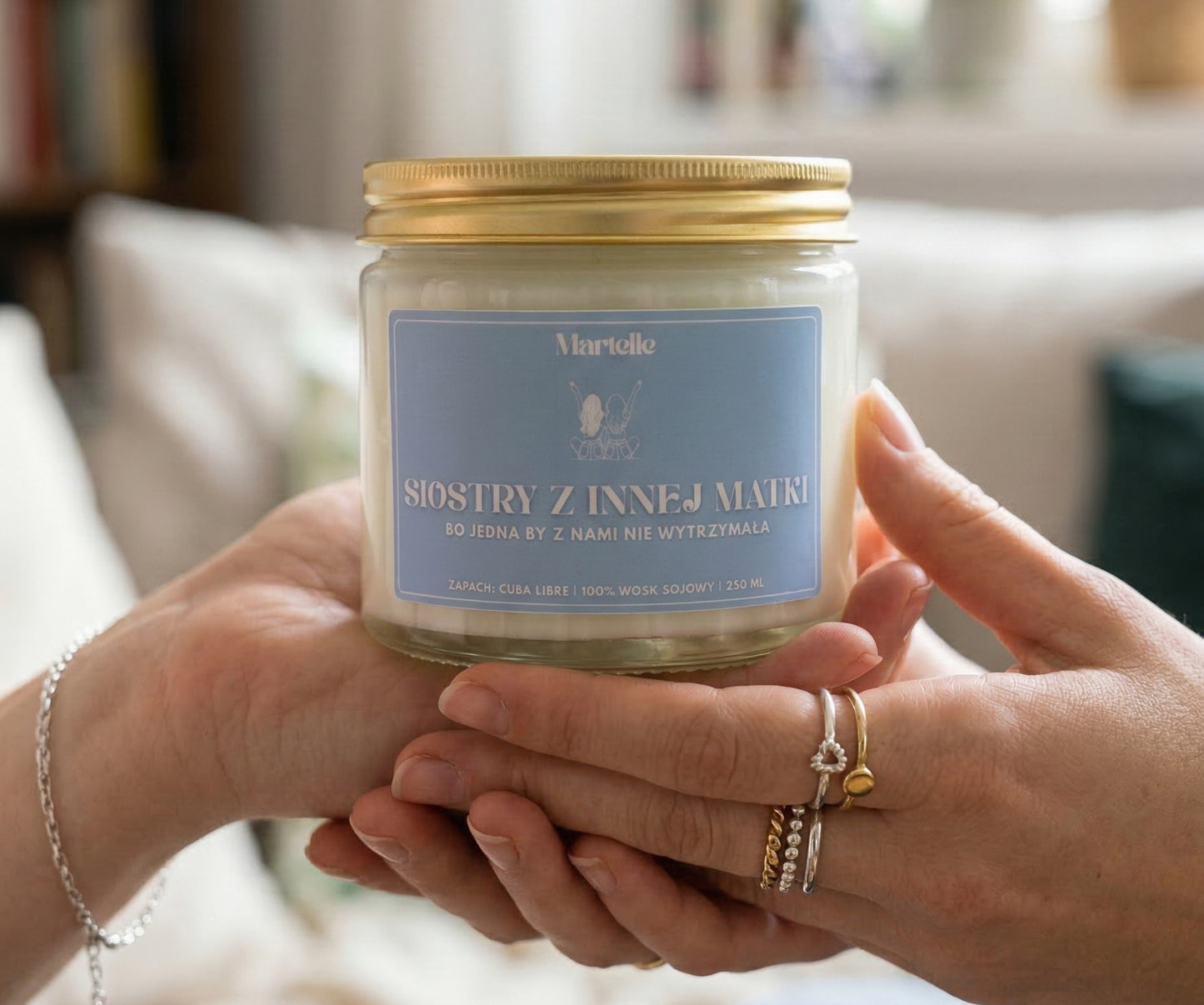 Siostry z innej matki - świeca sojowa (250 ml)