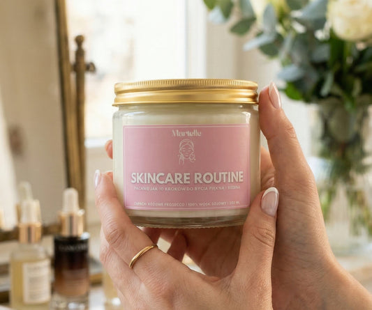 Skincare routine - świeca sojowa (250 ml)