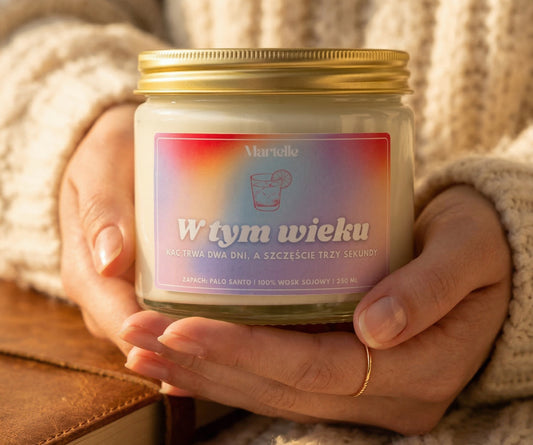 W tym wieku - świeca sojowa (250 ml)