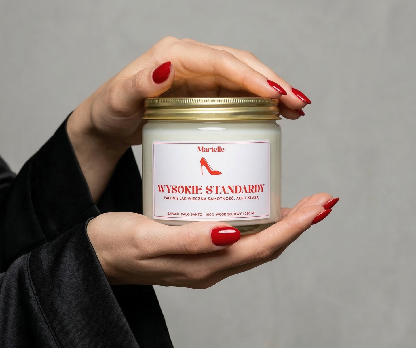 Wysokie standardy - świeca sojowa (250 ml)