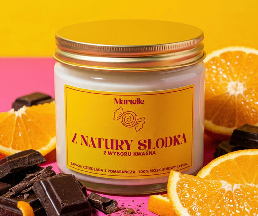 Z natury słodka - świeca sojowa (250 ml)