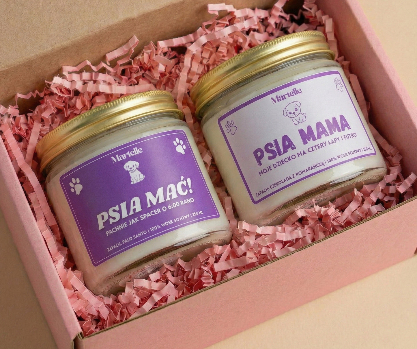 Zestaw Świec "Pieskie Życie"