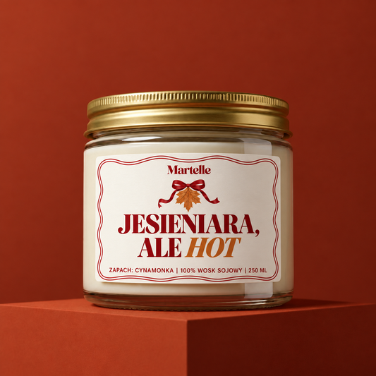 Jesieniara, ale hot – świeca sojowa (250 ml)