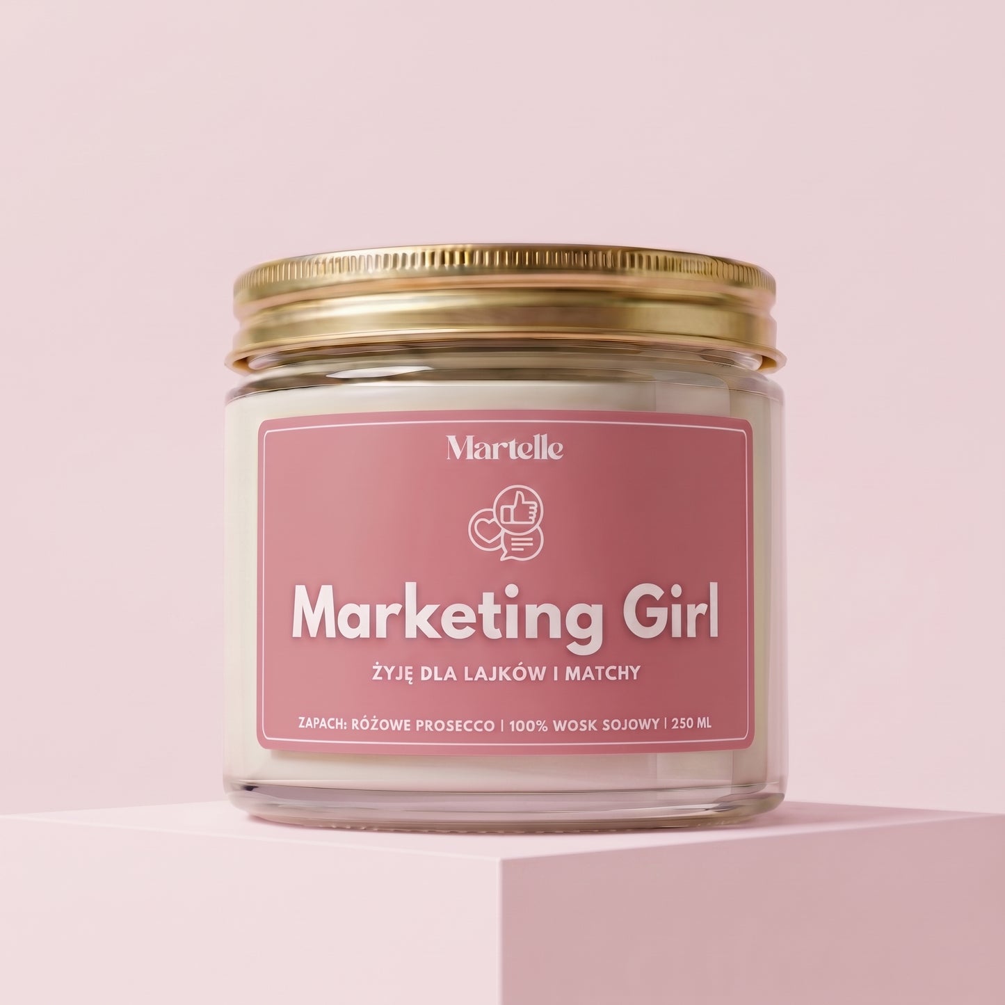 Marketing Girl - świeca sojowa (250 ml)