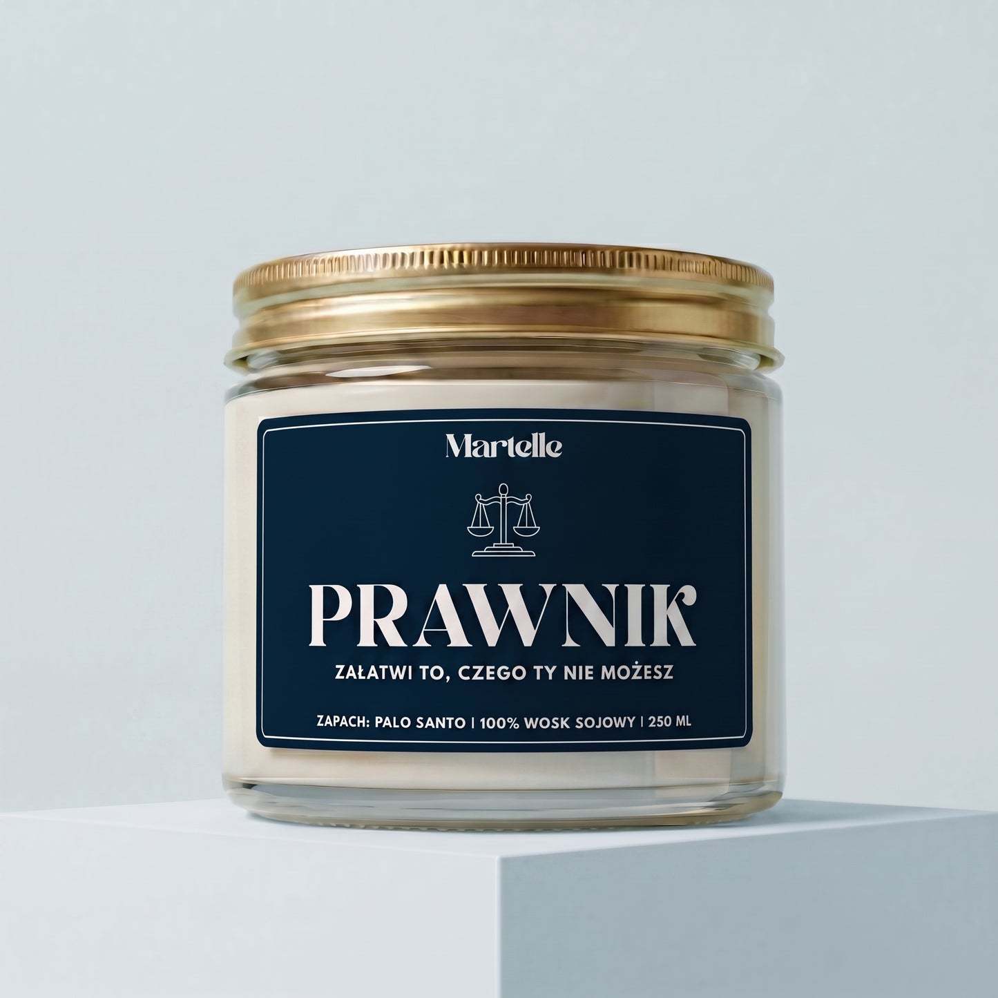 Prawnik - świeca sojowa (250 ml)