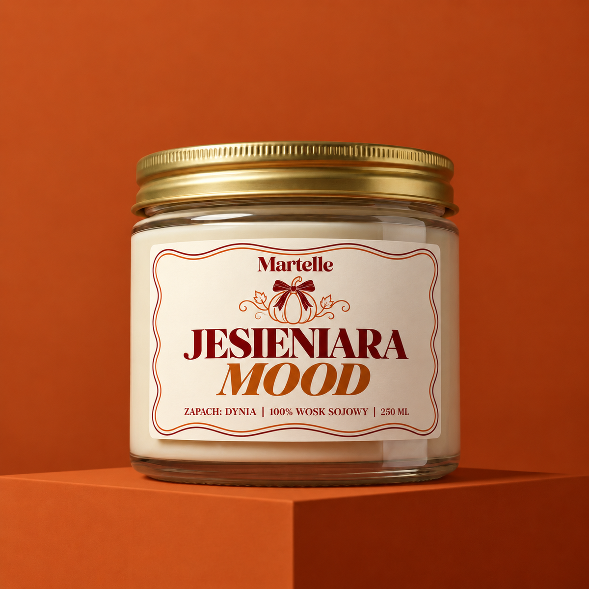 Jesieniara mood – świeca sojowa (250 ml)