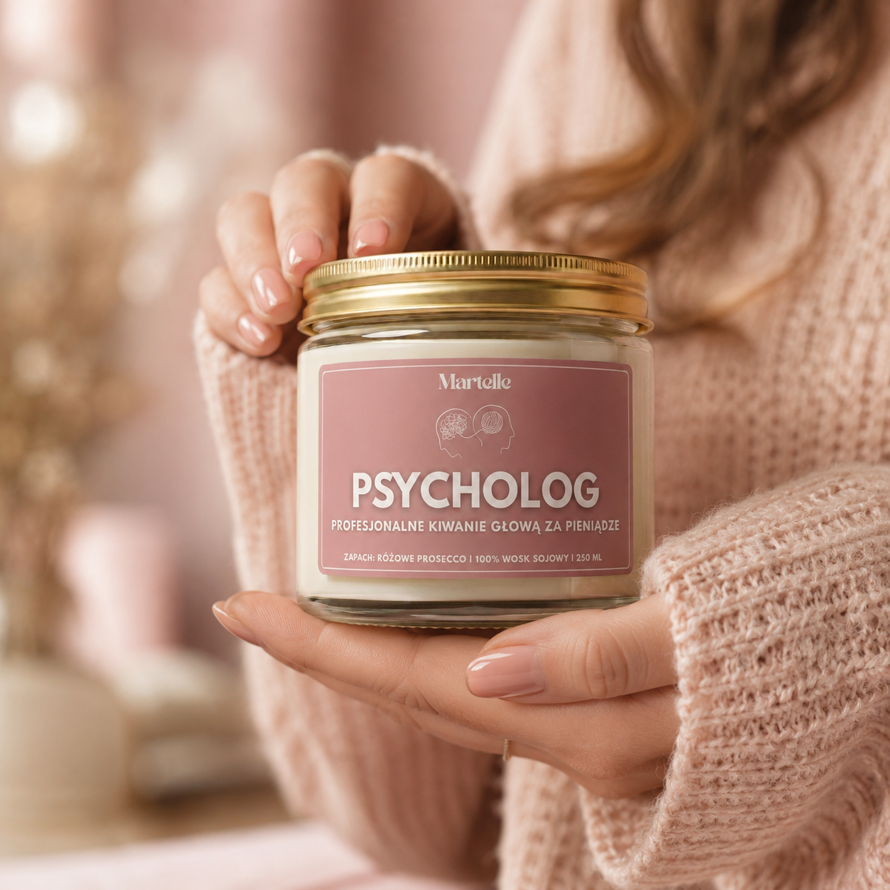 Psycholog  - świeca sojowa (250 ml)