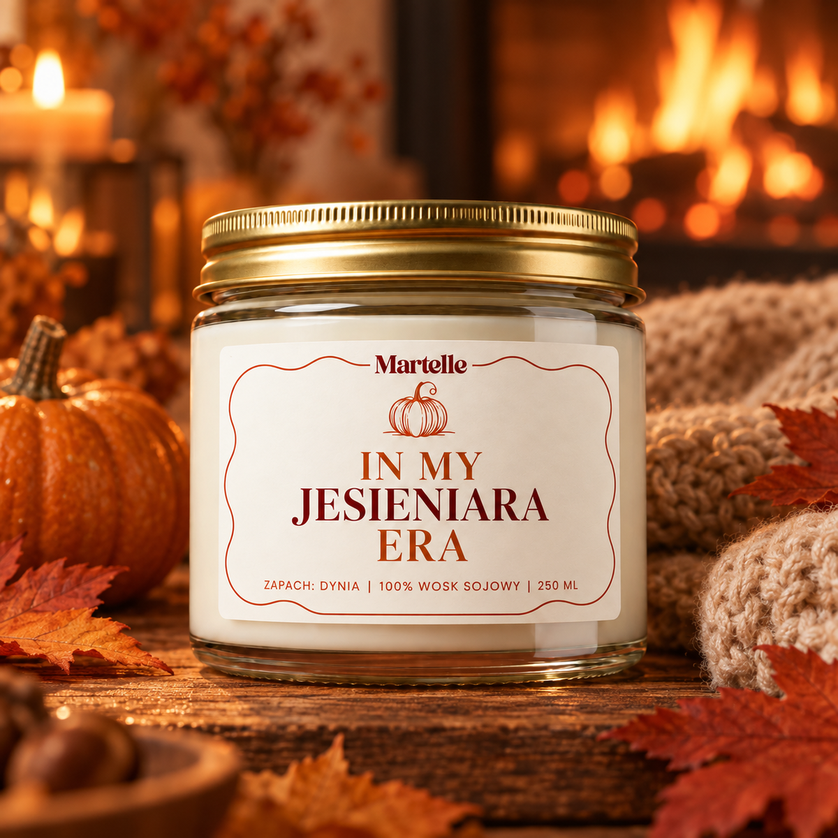 In my jesieniara era – świeca sojowa (250 ml)
