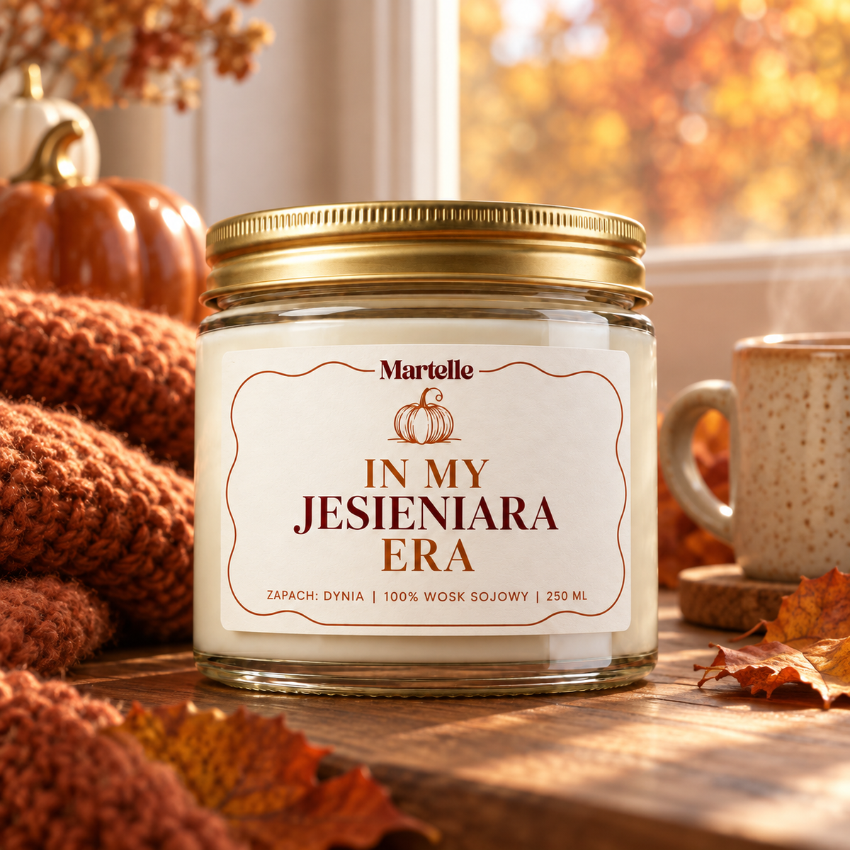 In my jesieniara era – świeca sojowa (250 ml)