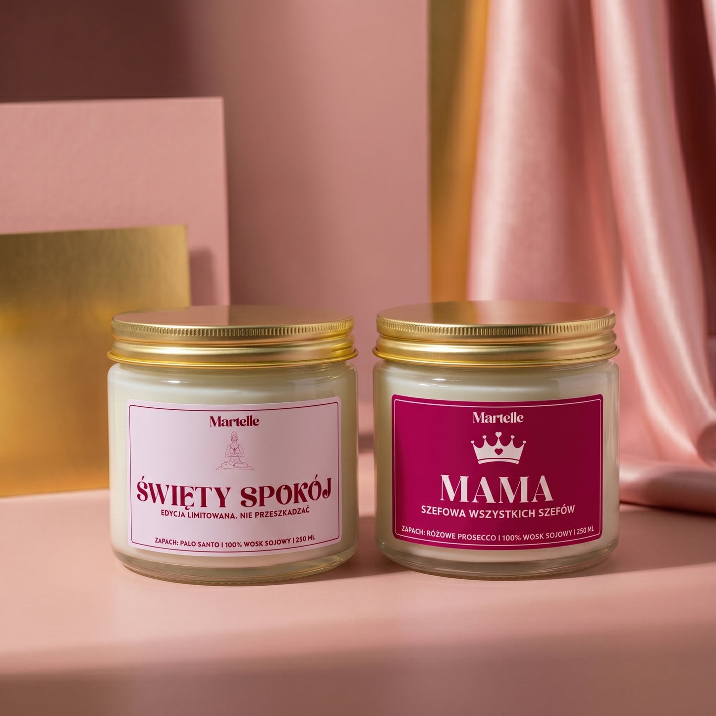 Zestaw Świec "Mama Ma Przerwę"