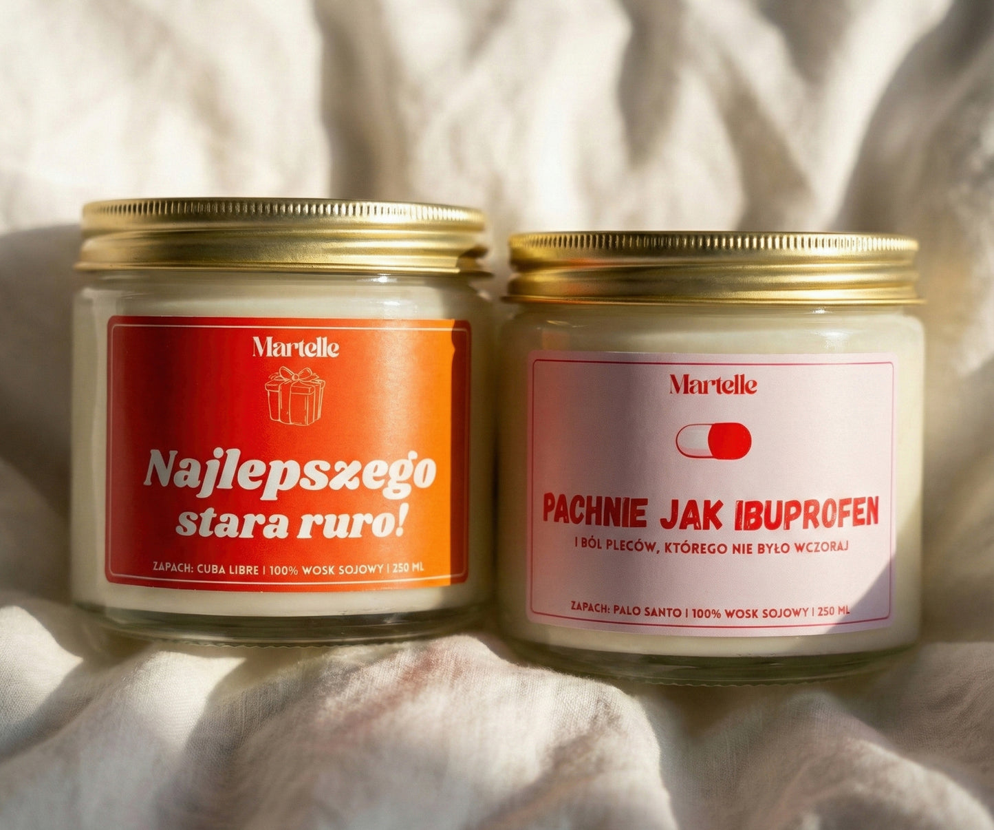 Zestaw Świec "Urodzinowa Apteczka"