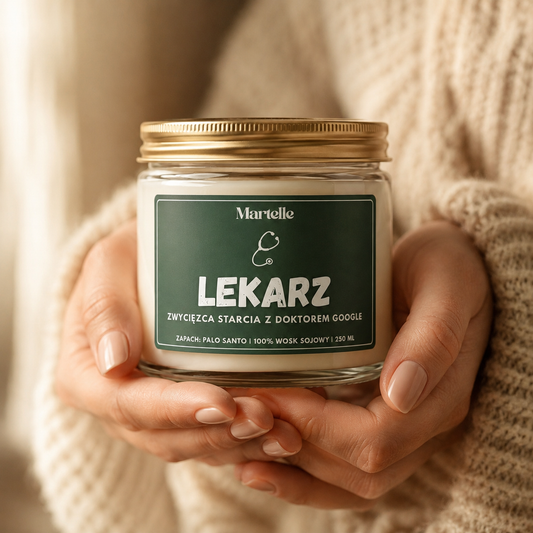 Lekarz - świeca sojowa (250 ml)