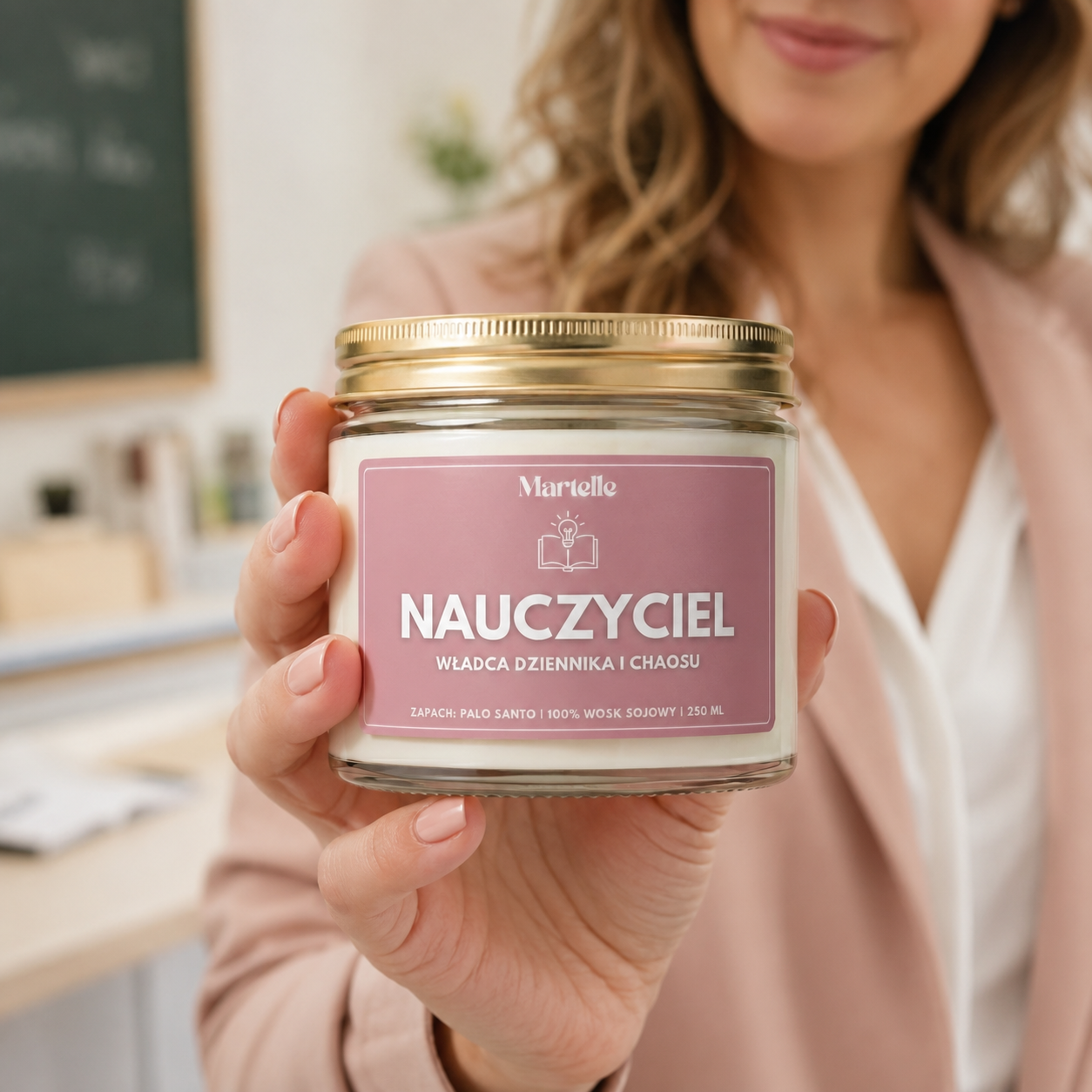 Nauczyciel - świeca sojowa (250 ml)