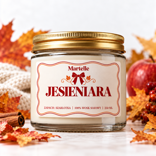 Jesieniara – świeca sojowa (250 ml)
