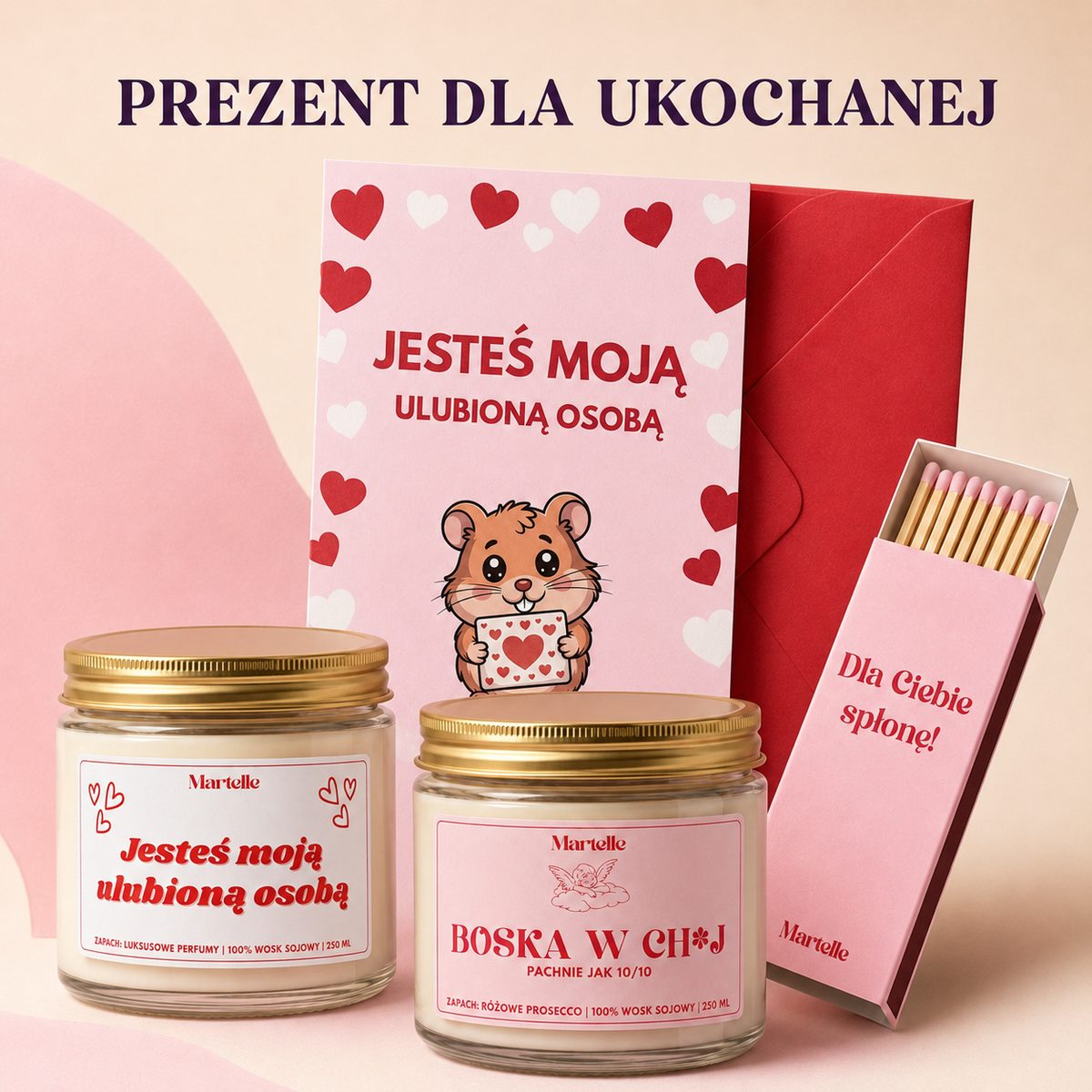 Prezent dla ukochanej – zestaw urodzinowy