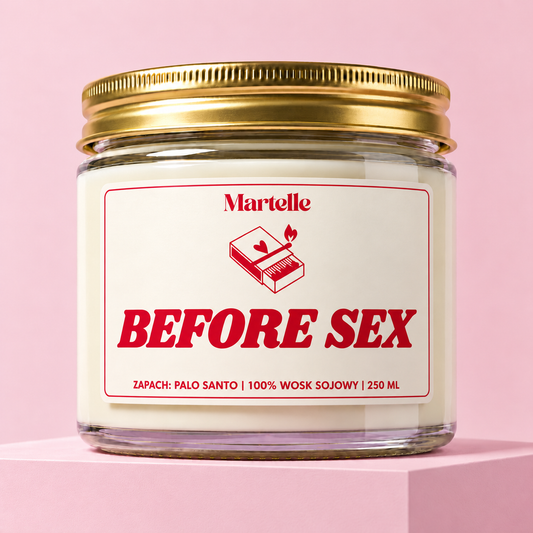 Before sex - świeca sojowa (250 ml)