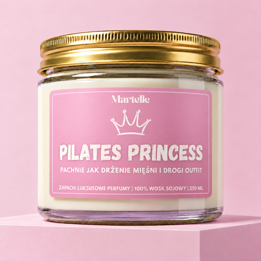 Pilates princess - świeca sojowa (250 ml)