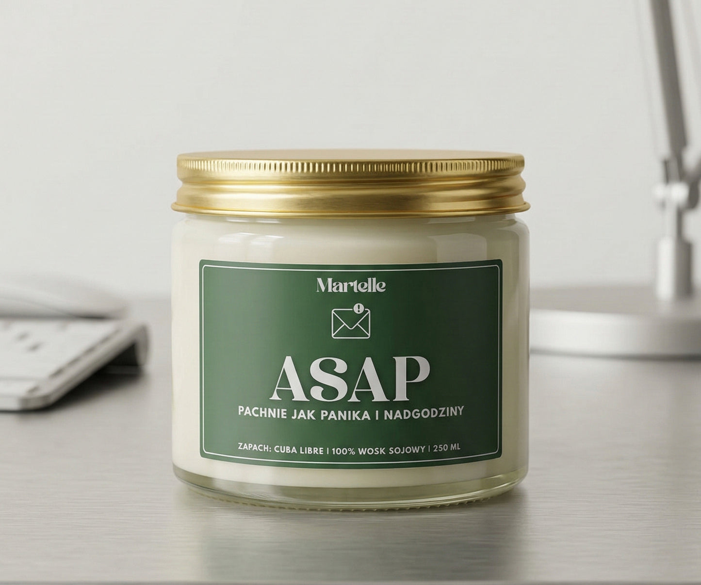 Asap - świeca sojowa (250 ml)