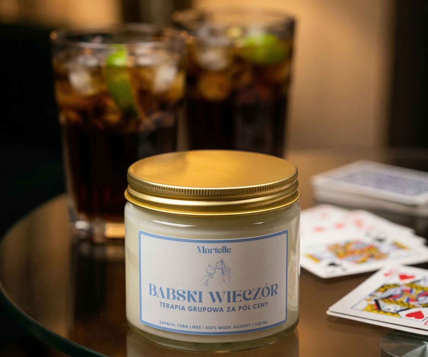Babski wieczór - świeca sojowa (250 ml)