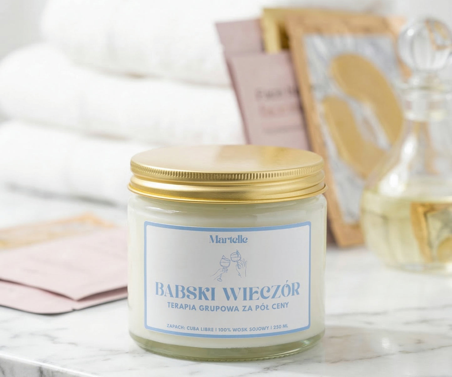 Babski wieczór - świeca sojowa (250 ml)