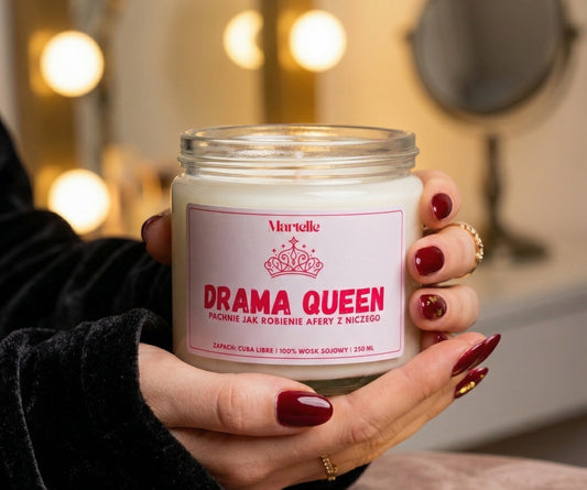 Drama queen - świeca sojowa (250 ml)