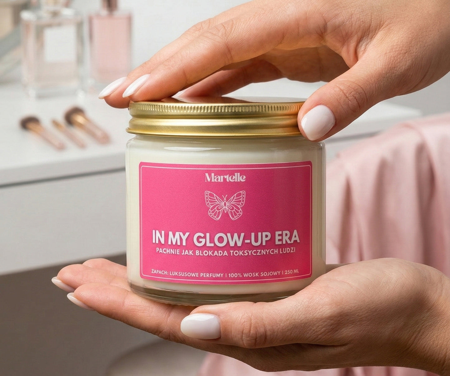 In my glow-up era - świeca sojowa (250 ml)