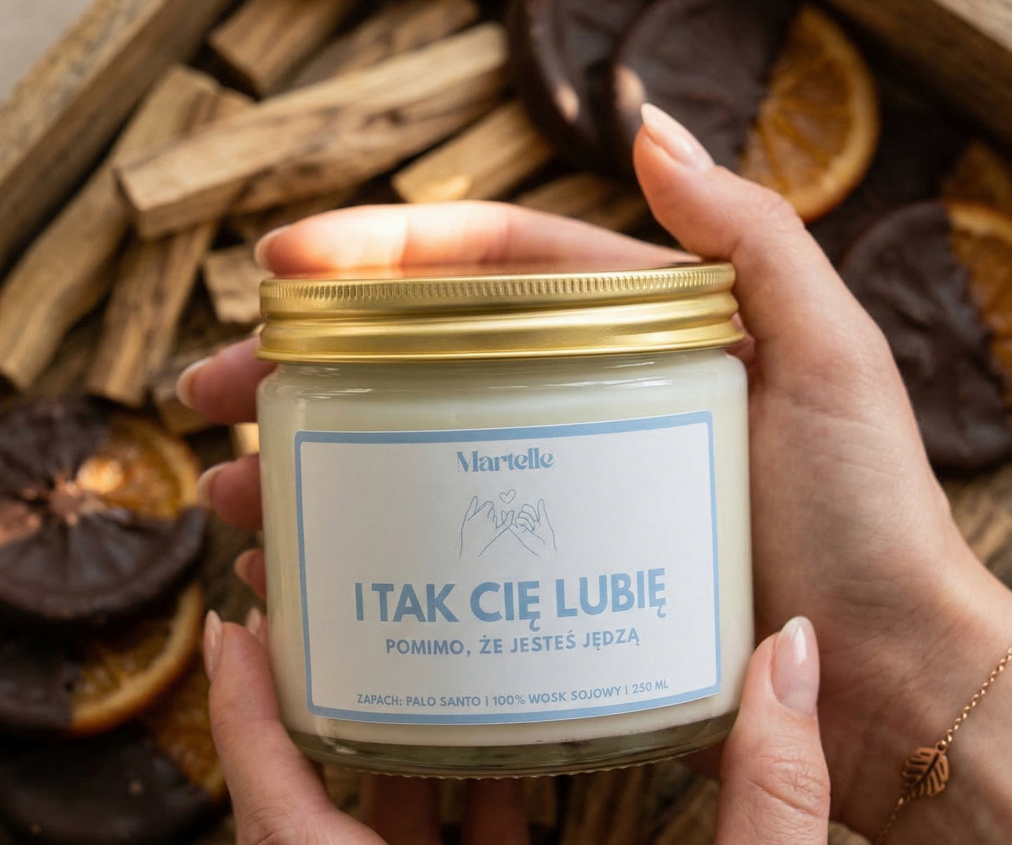 I tak cię lubię - świeca sojowa (250 ml)