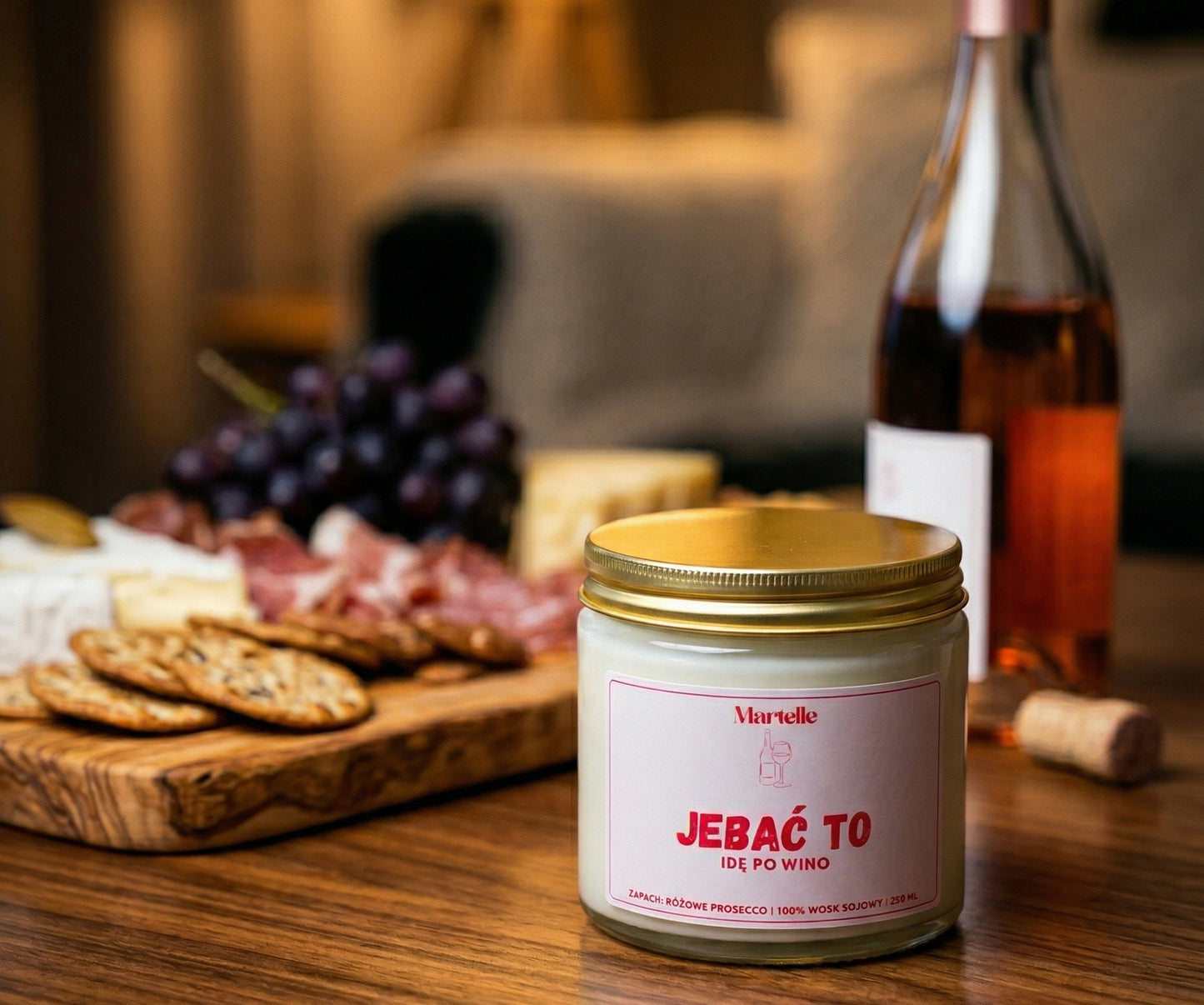 Jeb*ć to - świeca sojowa (250 ml)