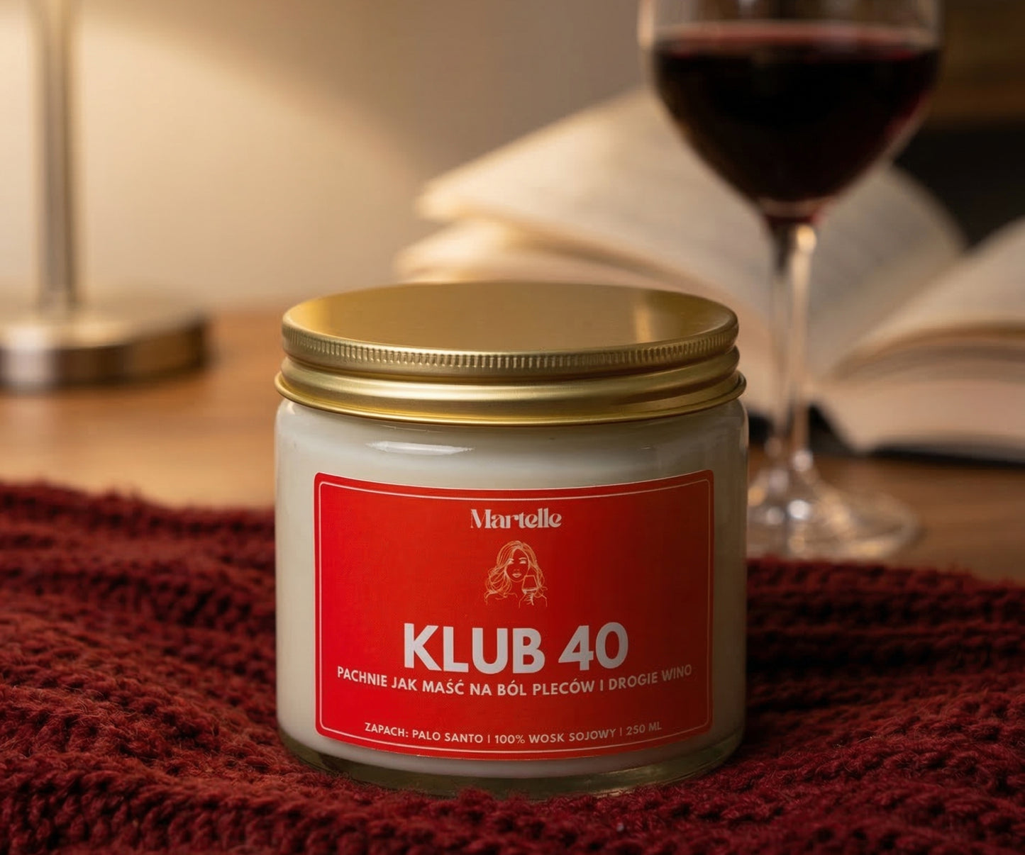 Klub 40 - świeca sojowa (250 ml)