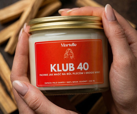 Klub 40 - świeca sojowa (250 ml)
