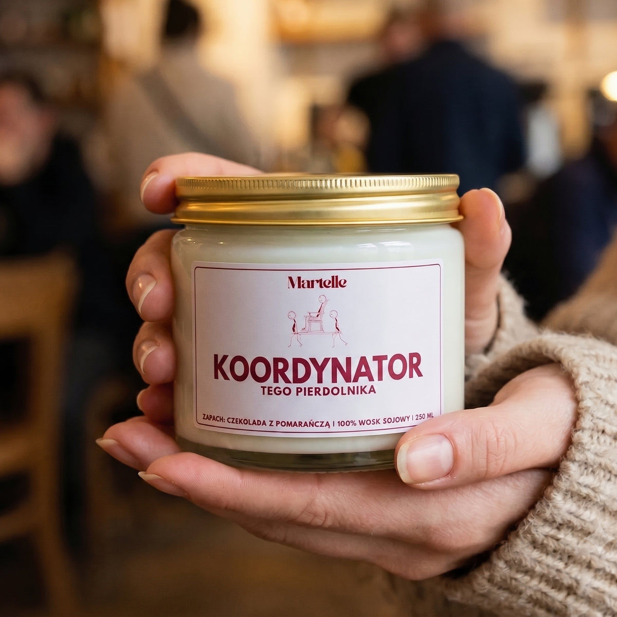 Koordynator - świeca sojowa (250 ml)
