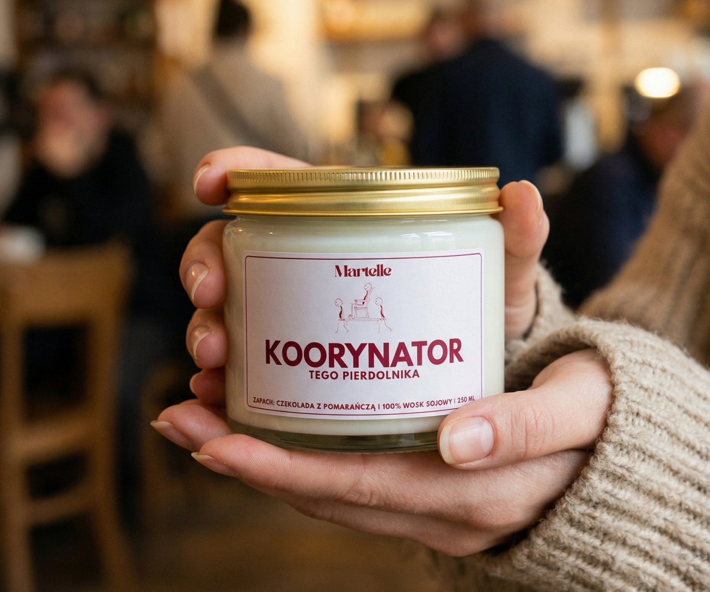 Koordynator - świeca sojowa (250 ml)