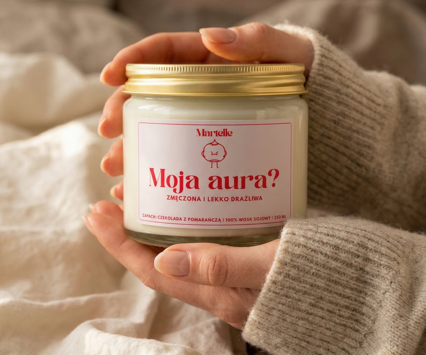 Moja aura? - świeca sojowa (250 ml)