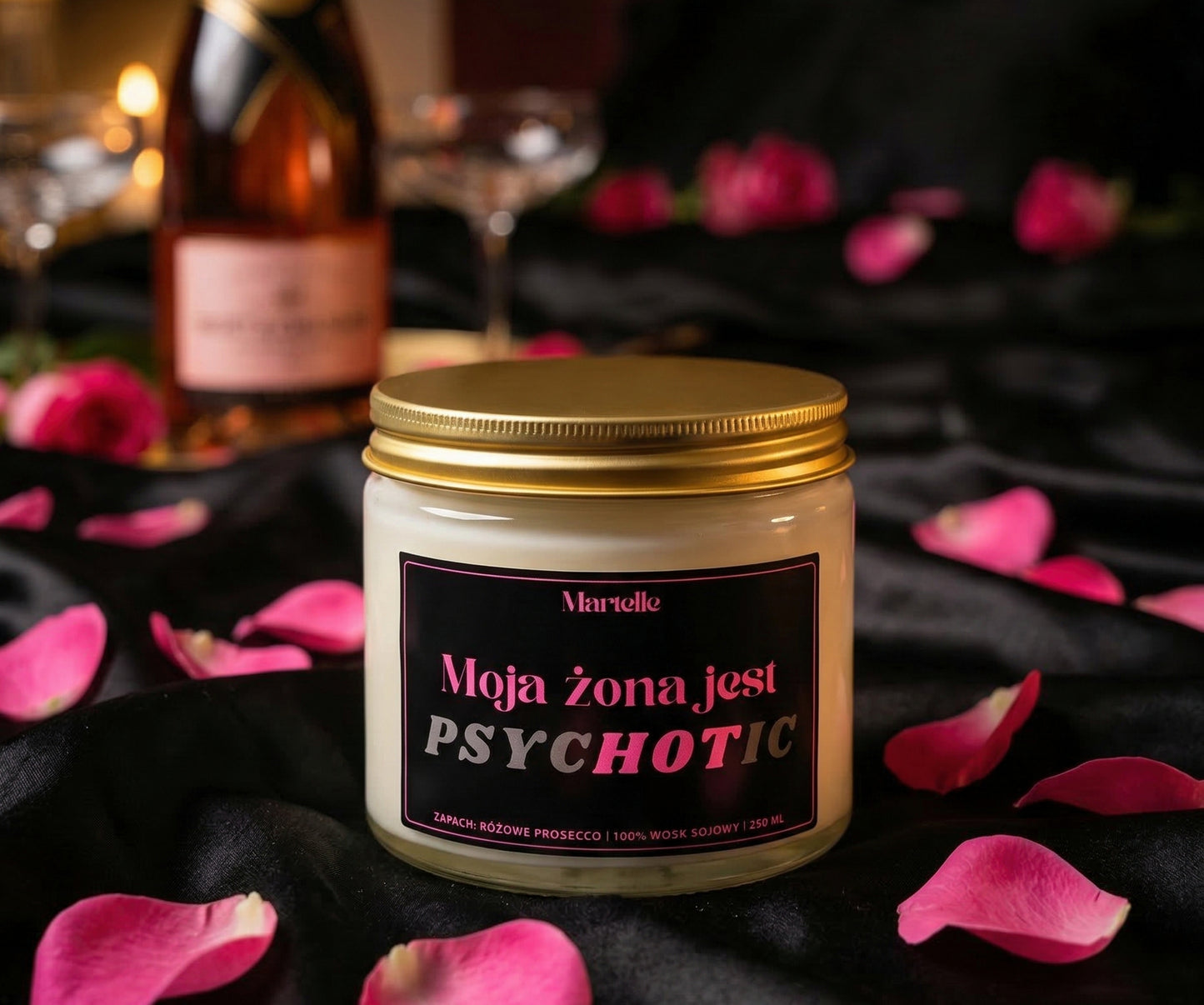 Moja żona jest - świeca sojowa (250 ml)