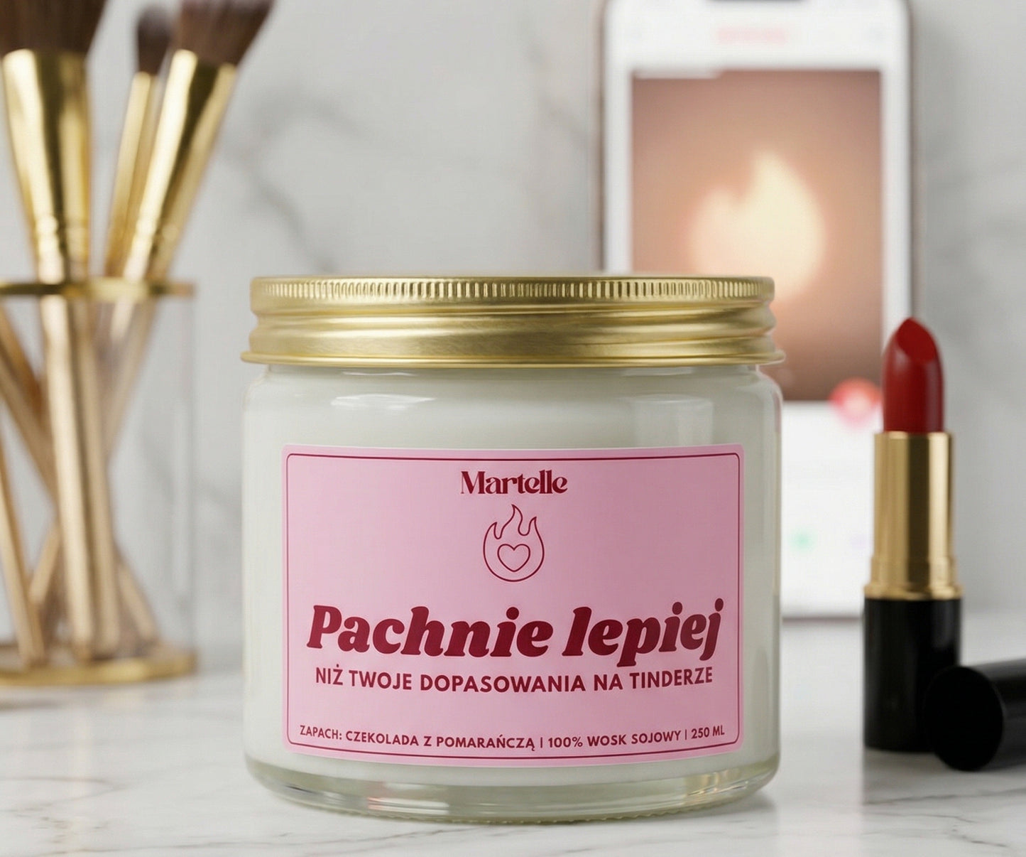 Pachnie lepiej - świeca sojowa (250 ml)