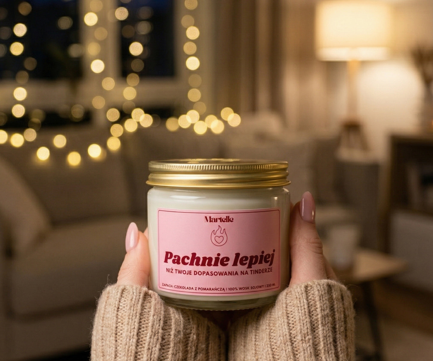 Pachnie lepiej - świeca sojowa (250 ml)