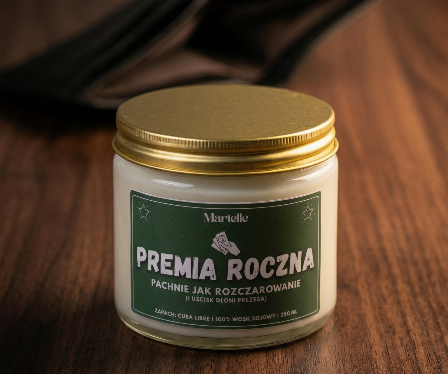 Premia roczna - świeca sojowa (250 ml)